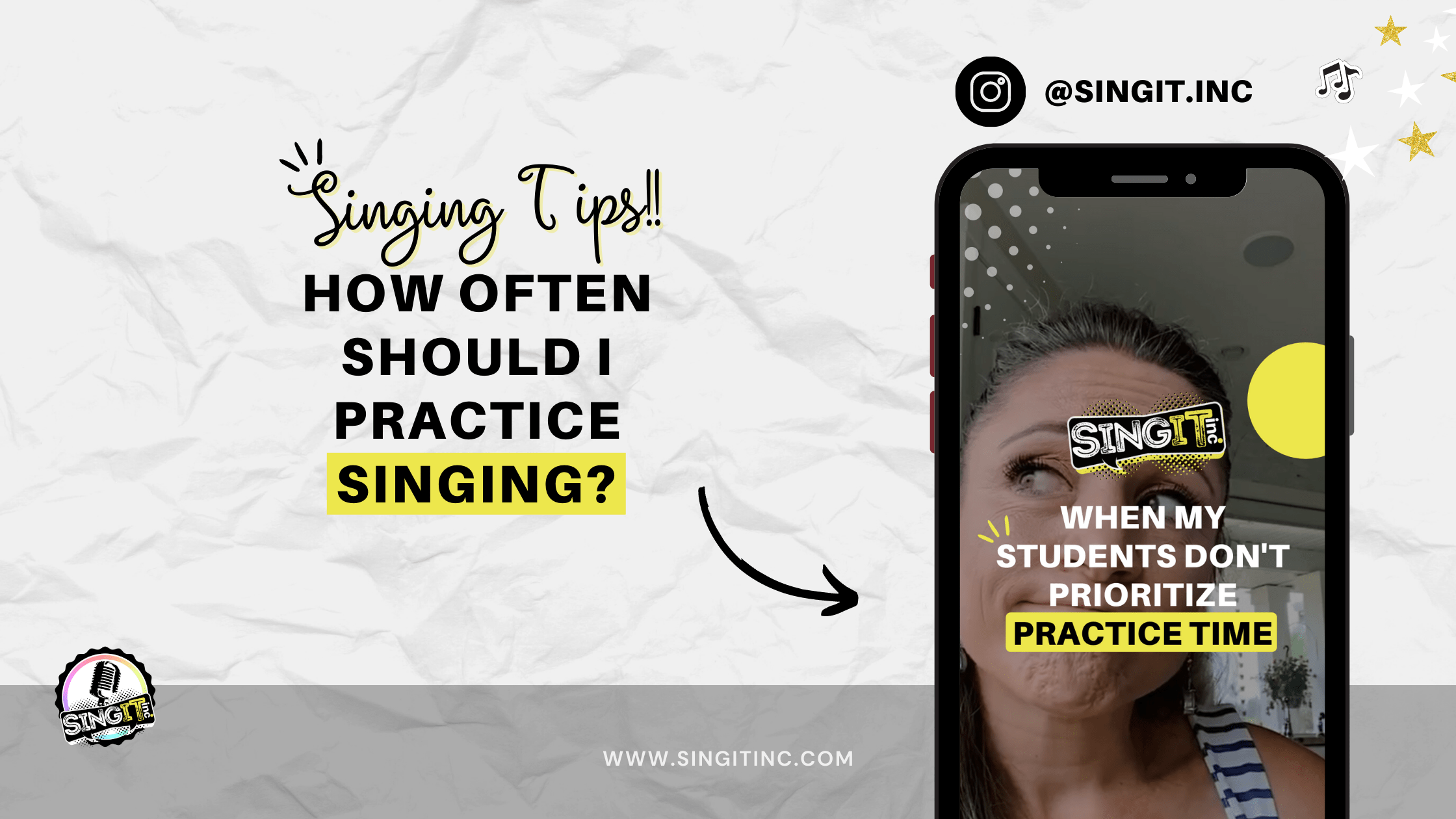 Calgary Singing Lessons how often to practice