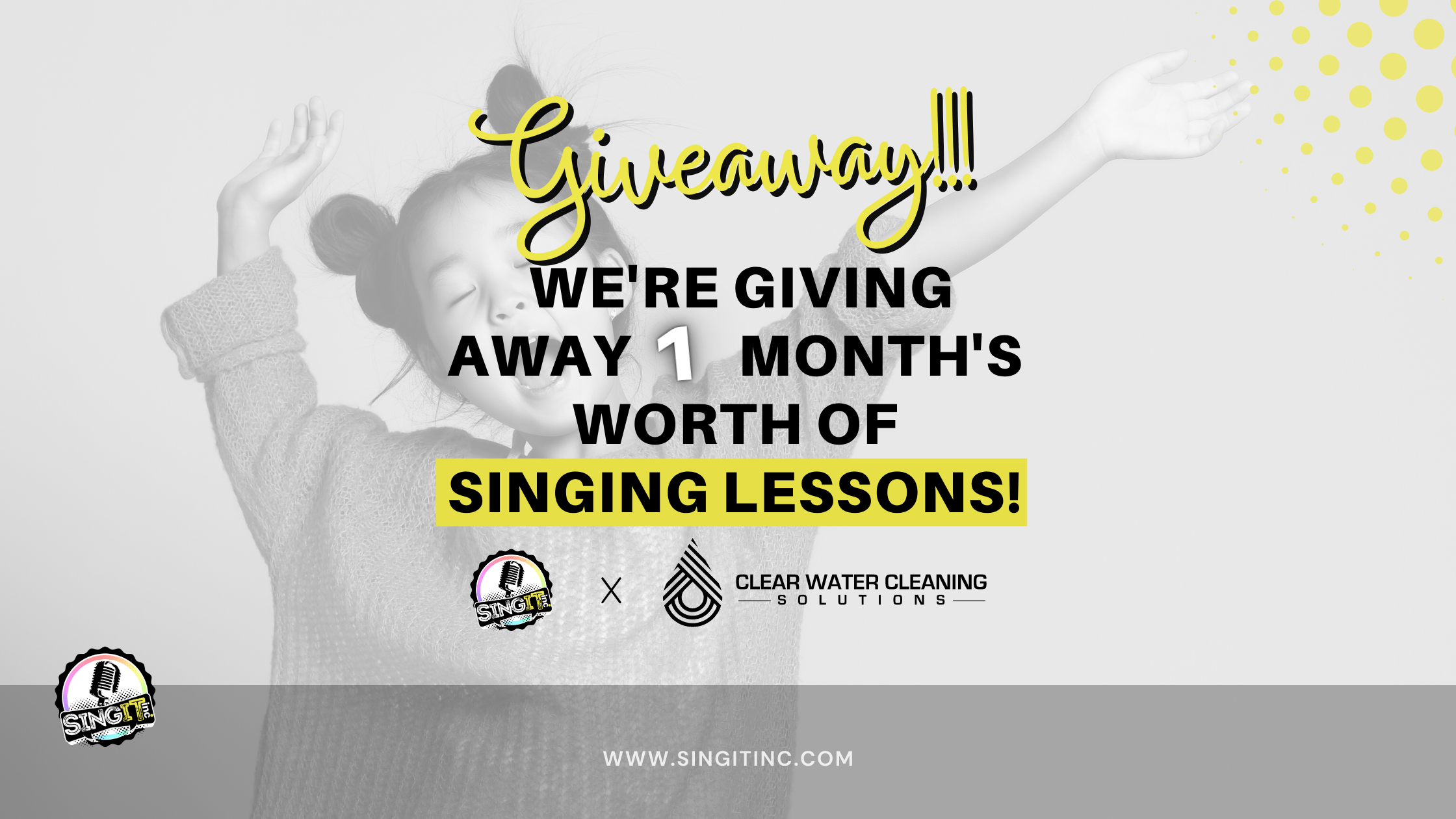 giveaway calgary singing lessons